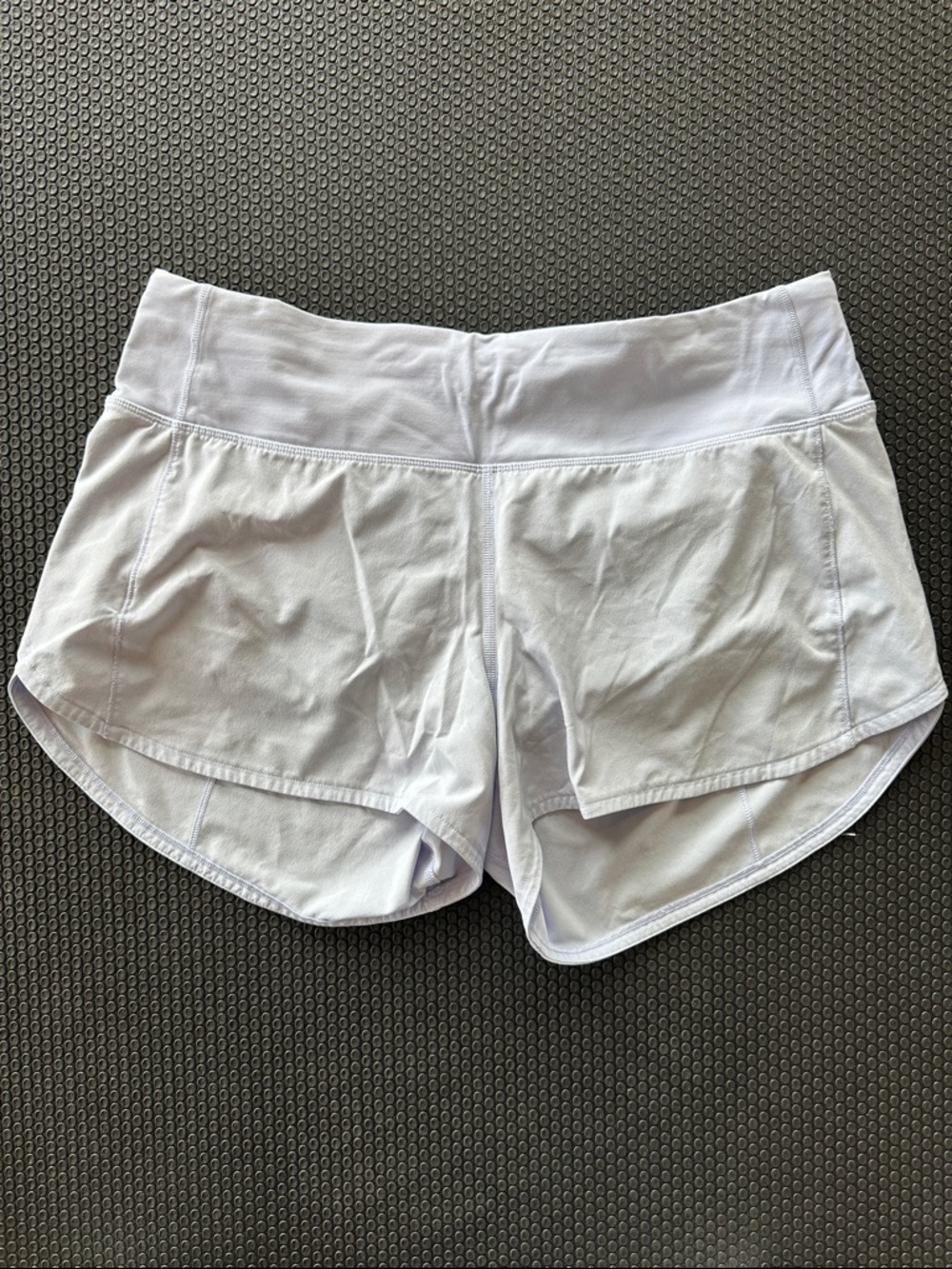 lululemon 4” Speed Up Shorts.  LIGHT BLUE
